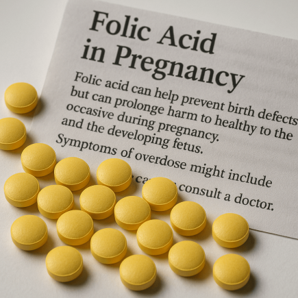 czy można przedawkować kwas foliowy w ciąży