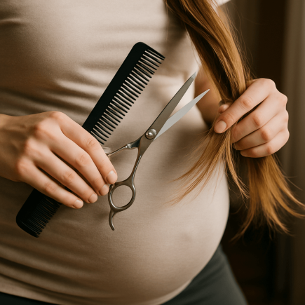 czy w ciąży można obcinać włosy